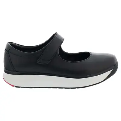 Joya Audrey Leather Women's Hook and loop Shoes - Black - Size:US 8.5 Women