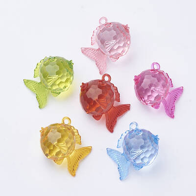 Transparent Acrylic Pendants