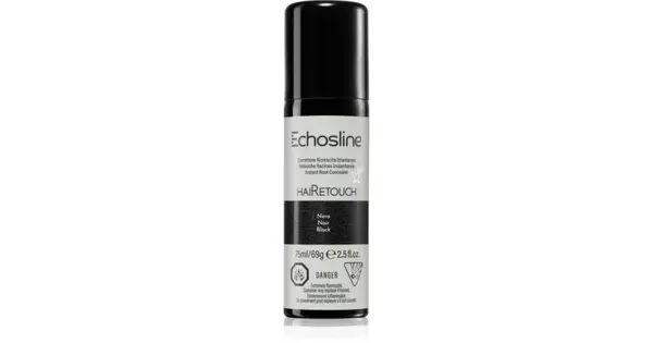 Echosline Hairetouch Hairtouch instant corrector spray for regrowth color Black 75 ml