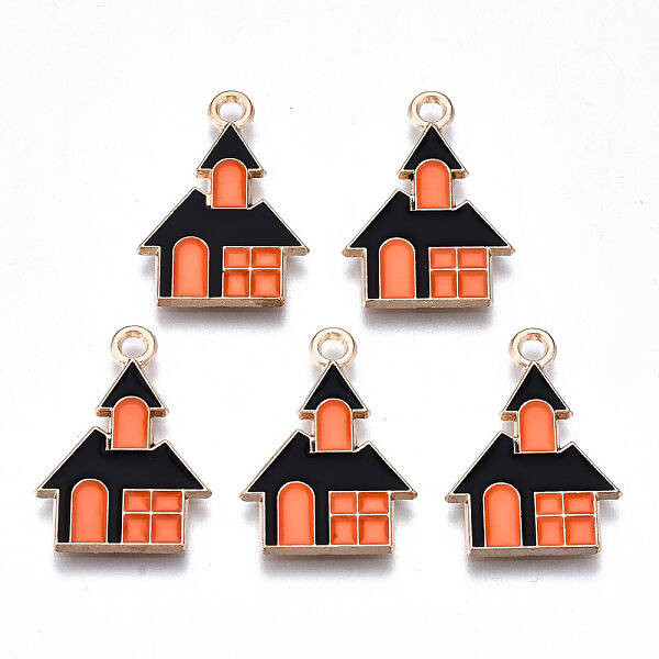 Alloy Enamel Pendants