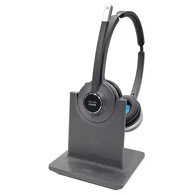 CP-HS-WL-562-S-EU-RF Cisco 562 Wireless Dual Headset with Standard Base Station for IP Phone 6841 / 6851 / 7821