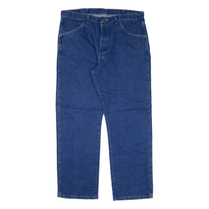 WRANGLER Mens Jeans Blue Regular Straight W36 L30