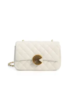Smting quilted golden chain bag