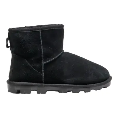 UGG Ankle Boots Black Synthetic Womens UK 5