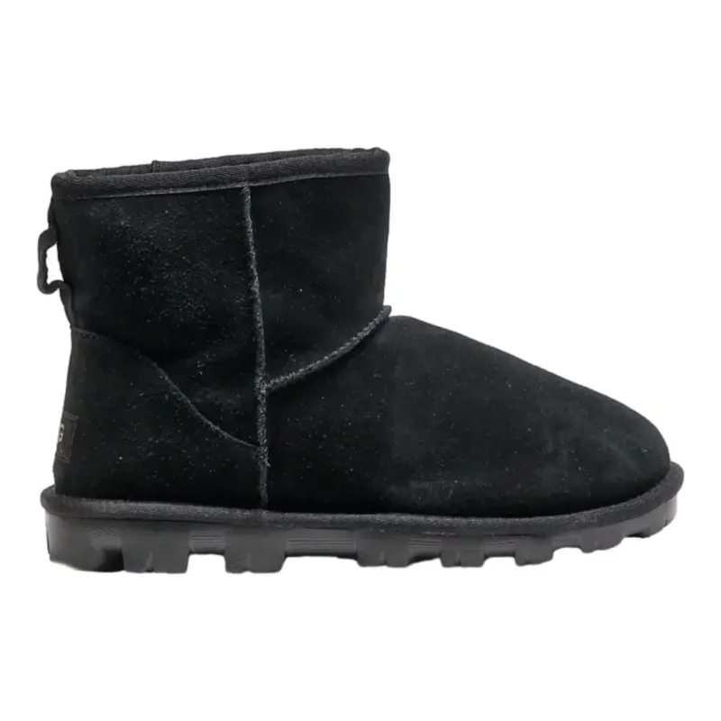 UGG Ankle Boots Black Synthetic Womens UK 5