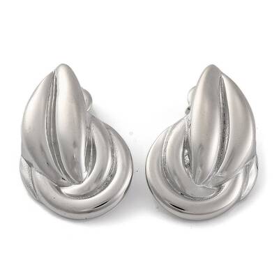 Non-Tarnish 304 Stainless Steel Stud Earrings for Women