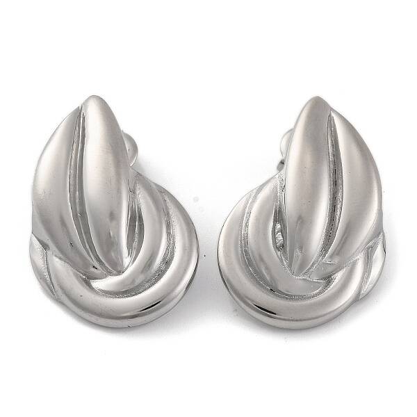 Non-Tarnish 304 Stainless Steel Stud Earrings for Women