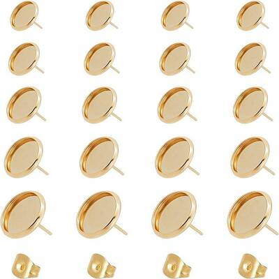 304 Stainless Steel Stud Earring Findings