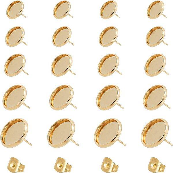 304 Stainless Steel Stud Earring Findings