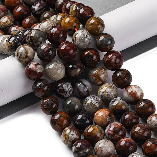 Natural Mexico Crazy Agate Beads Strands