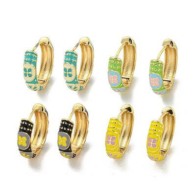Brass Hoop Earring