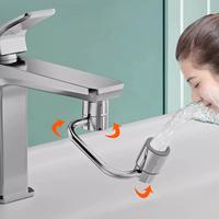 SELLO Faucet Extension Bathroom Universal 1080 Rotating Faucet Adapter,Easy to Install and Use