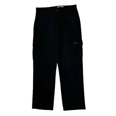 Wrangler Cargo Chinos - 30W 29L Navy Cotton Blend
