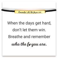inspirational bracelet-Empowering Adjustable Bracelet for Women - Braided Stainless Steel & Rope Jewelry with \