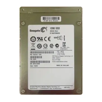 ST400FM0053 Seagate 1200 Series 400GB Multi-Level-Cell SAS 12Gb/s 2.5-Inch Solid State Drive