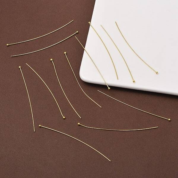 100Pcs Brass Ball Head Pins