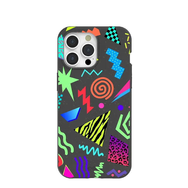 Black Neon Blast iPhone 15 Pro Max Case