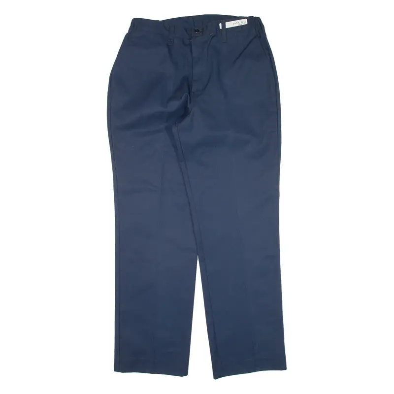 DICKIES Workwear Mens Trousers Blue Regular Straight W30 L30