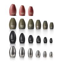 Nako 200% Sensitive Tungsten Flipping Weights - Eco-Friendly & No Chip Tackle Kit for Fishing Equipment & Tools