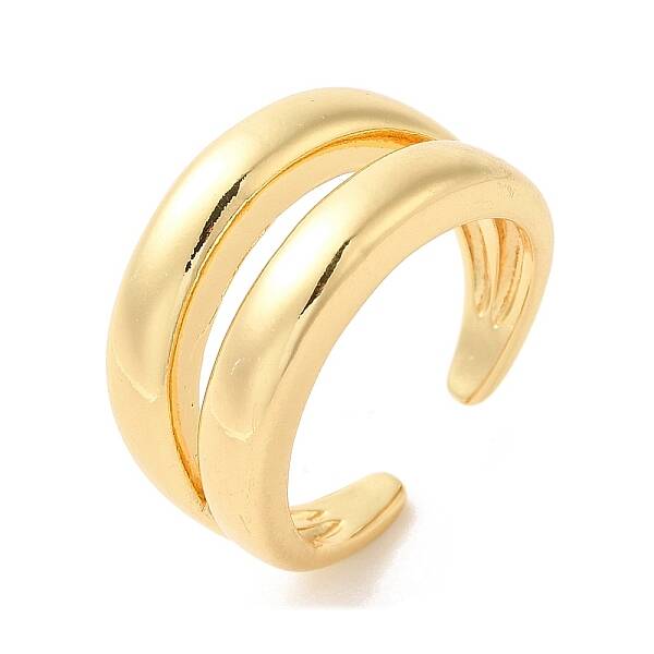 Brass Open Cuff Rings