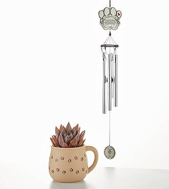 Pawprint Mug with Windchime - FedEx