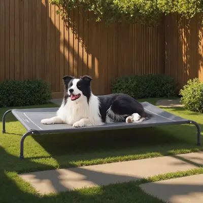 ăFather's Day SpecialăCooling Breathable Dog Bed for Large Dogs, Mesh Breathable, Cool in Summer, Durable and Portable, H...