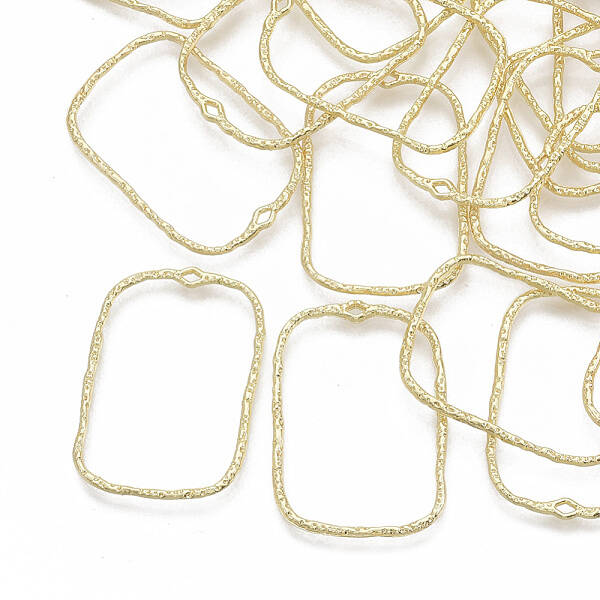 Alloy Open Back Bezel Pendants