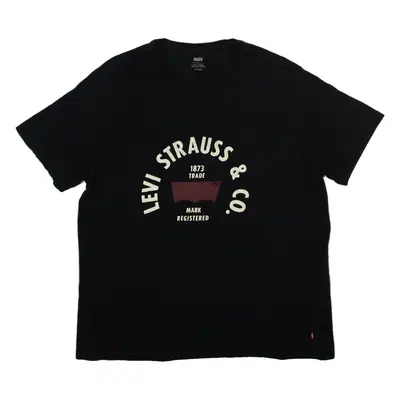 LEVI'S Mens T-Shirt Black XL