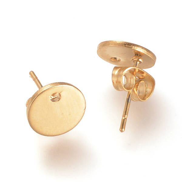 304 Stainless Steel Stud Earring Findings