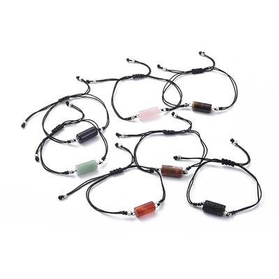 Unisex Adjustable Nylon Thread Cord Braided Beaded Bracelets
