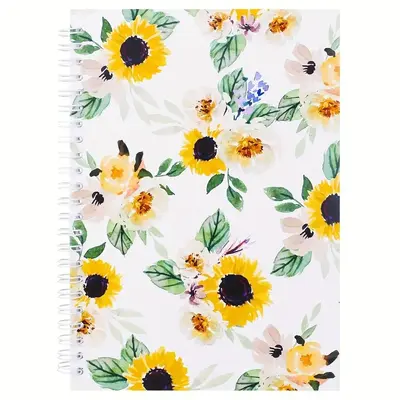 Blank Sticker Collecting Album, Reusable 40 Page Double Sided A5 Spiral Bound Notebook without Sticker, DIY Scrapbooking Book...