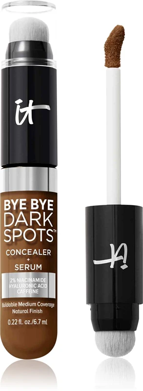 IT Cosmetics Bye Bye Dark Spots Cream Concealer for Women 60 Deep Warm 7ml