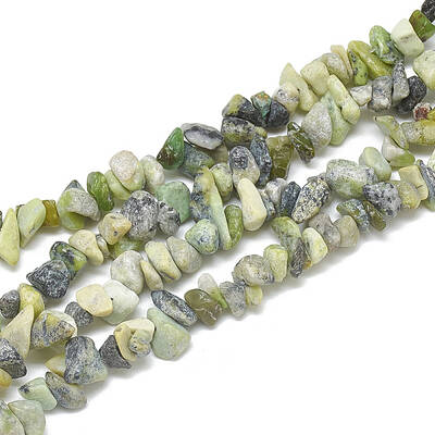 Natural Serpentine Beads Strands