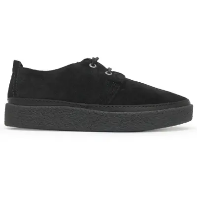 Clarks Clarkwood Low Suede Men's Comfort Shoes - Black - Size:US 13 Men