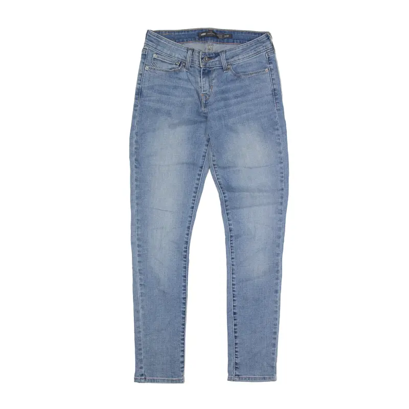 LEVI'S Jeans Blue Denim Slim Skinny Stone Wash Womens W25 L29