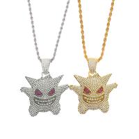Hip Hop Pendant Necklace for Men Women Cute Charm Necklace Fashion Jewelry for Gift