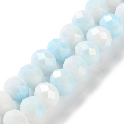 Electroplate Handmade Lampwork Beads Strands
