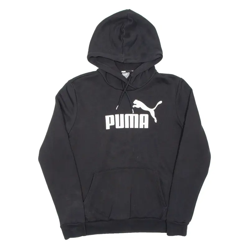 PUMA Womens Black Hoodie Pullover M