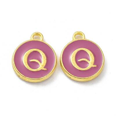 Golden Plated Alloy Enamel Charms
