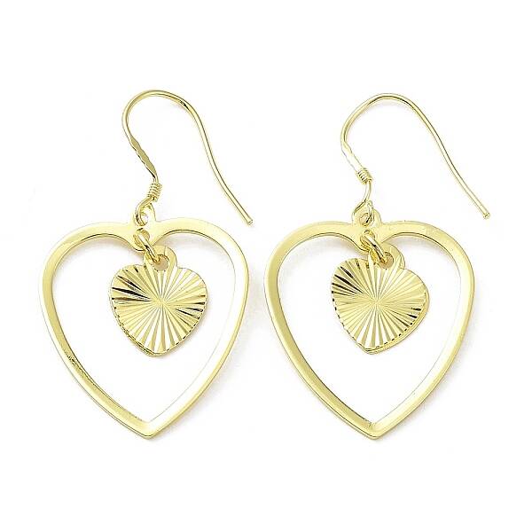 Rack Plating Brass Dnagle Earrings