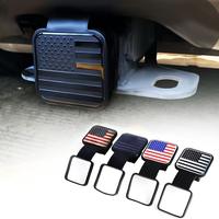 American Flag Metal Trailer Hook Protective Sleeve - 2-Inch Receiver Anti-Rust & Waterproof Cover (Aluminum Reinforced/Patrio...