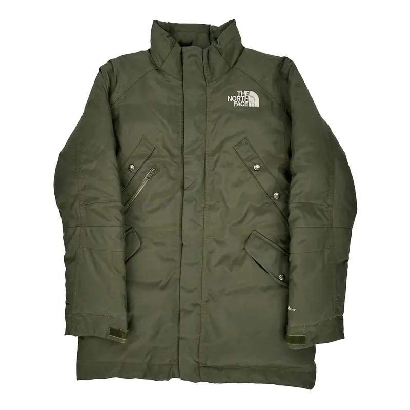 The North Face Puffer - Medium Green Nylon