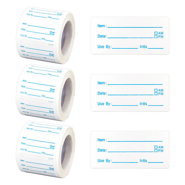 500Pcs Rectangle Roll Stickers