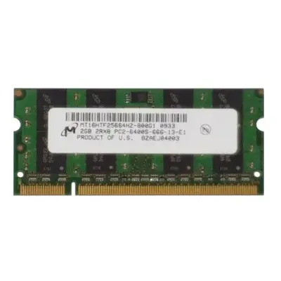 MT16HTF25664HZ-800G1 Micron 2GB DDR2-800MHz SODIMM 2Rx8 CL6 Memory
