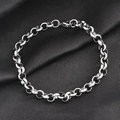 Tarnish Resistant 304 Stainless Steel Cable Chain Bracelets
