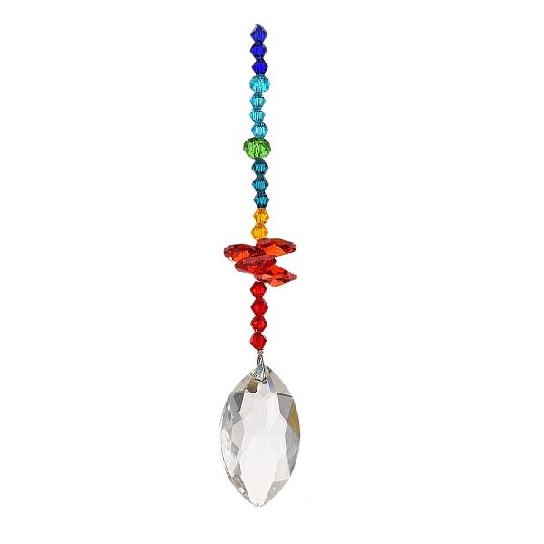Glass & Iron Sun Catcher Pendant