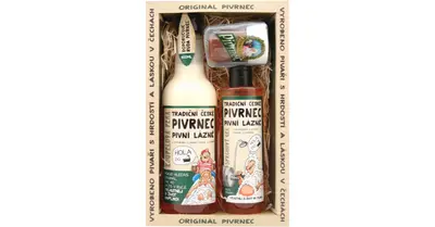 Bohemia Gifts & Cosmetics Gift Set For Men Bath Foam 500 Ml + Beer Shower Gel 250 Ml + Soap 70 G