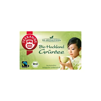 Teekanne Organic Highland Green Tea, 35 g