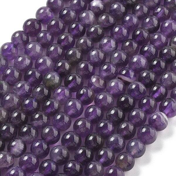 Natural Amethyst Beads Strands