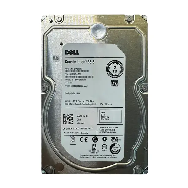 9ZM175-036 Seagate 2TB 6Gb/s SATA 7200 3.5-inch 128MB Hard Drive